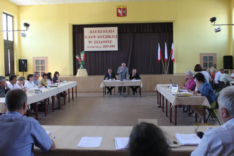sesja Rady Miejskiej w Zelowie