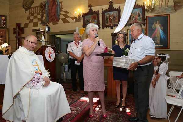 pożegnanie proboszcza parafii w Łobudzicach1