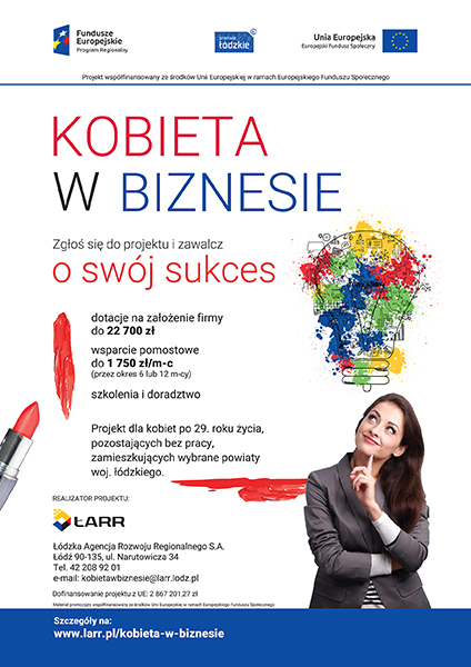 zgłoszenia do projektu Kobieta w biznesie