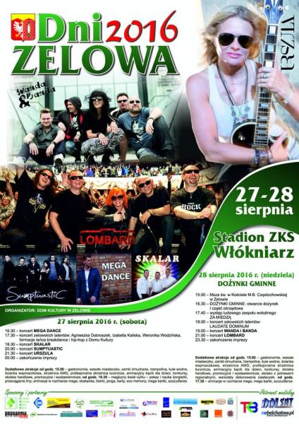 plakat Dni Zelowa 2016