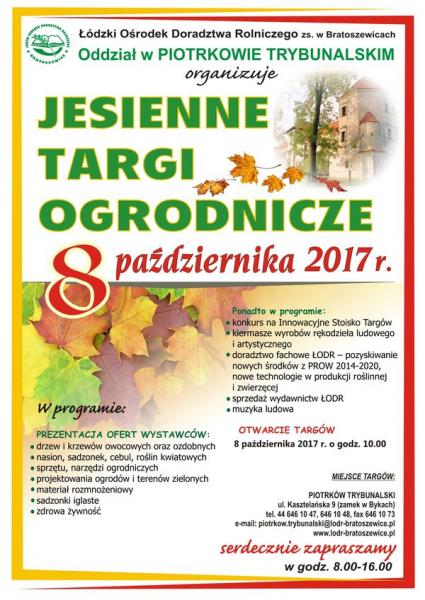 jesienne targi ogrodnicze