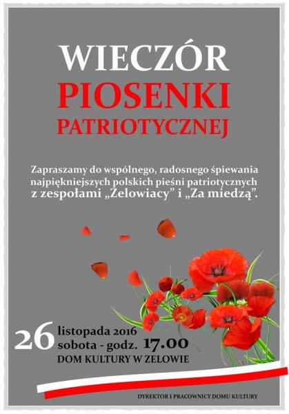 Wieczór piosenki patriotycznej